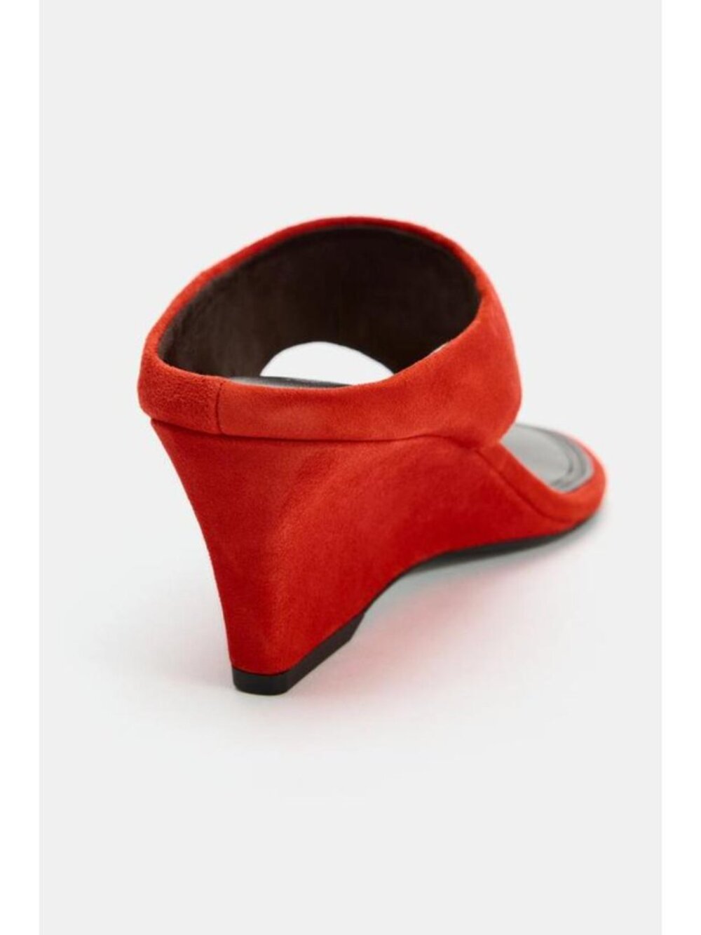 ZARA LEATHER WEDGE SANDALS 1323/810/600 - Picture 5 of 5